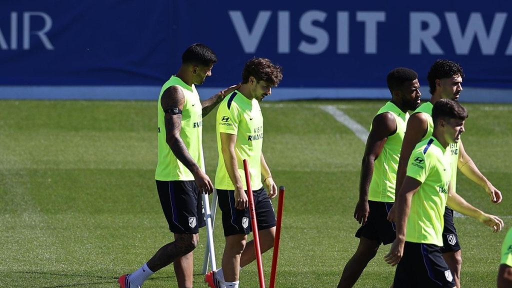 Julián Álvarez regresó a los entrenamientos y crece la expectativa por su futuro en Atlético de Madrid