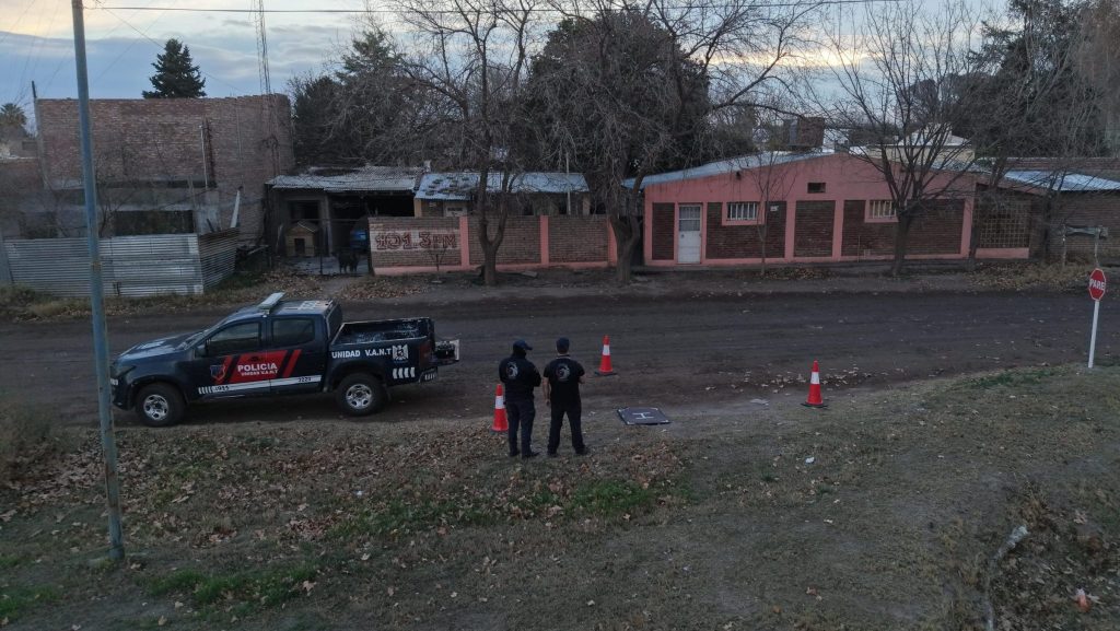 Los drones de la Policía de Mendoza permitieron localizar a una mujer que era buscada en General Alvear